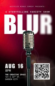 Blur: A Storytelling Variety Show show poster