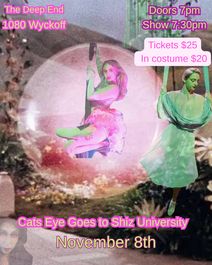Cats Eye Goes to Shiz University (a circus tribute to Wicked) 