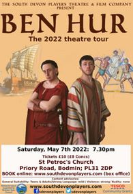 Ben Hur - the theatre show show poster