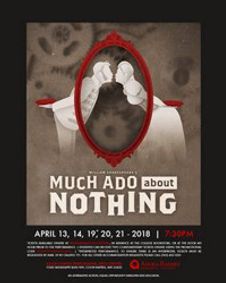 Much Ado About Nothing show poster