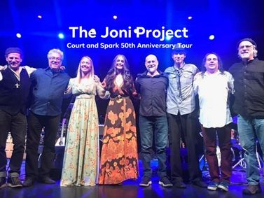 The Joni Project: a Tribute to Joni Mitchell featuring Katie Pearlman & her band - Court and Spark 50th Anniversary Tour show poster