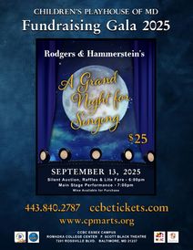 CPM's 18th Annual Fundraising Gala: Rodger's & Hammerstein's A Grand Night for Singing