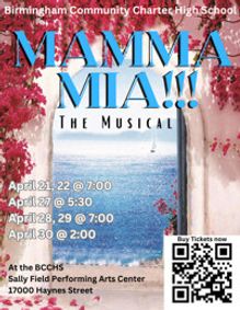 MAMMA MIA! show poster
