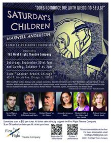 Saturday's Children show poster