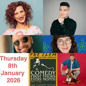 Comedy at The Clem Limehouse E14 : Felicity Ward , Carwyn Blayney , Adam Jamal , Anna Gray and more show poster