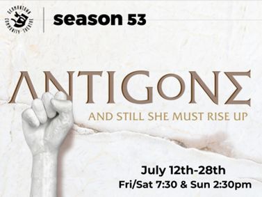 Antigone Or And Still She Must Rise Up show poster