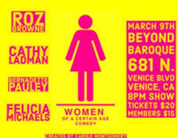 Funny Women Of A Certain Age show poster