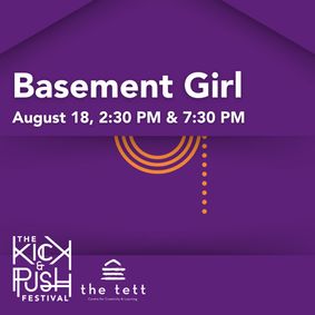 Basement Girl show poster
