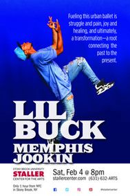LIL BUCK - MEMPHIS JOOKIN show poster