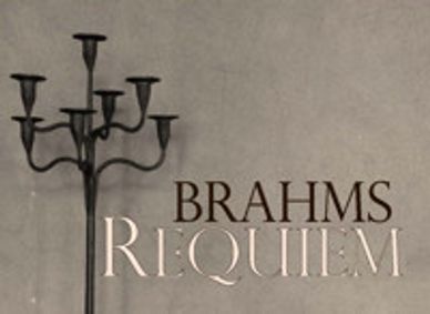 Brahms Requiem and Nanie show poster