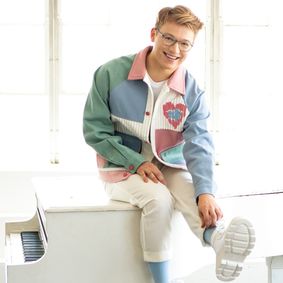 Joe Serafini from Disney+'s High School Musical: The Musical: The Series show poster