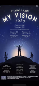 Rising Stars: My Vision 2020 show poster