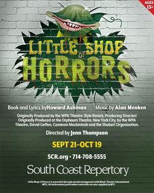 Little Shop of Horrors show poster