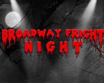 Broadway Fright Night show poster