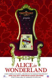 Alice in Wonderland show poster
