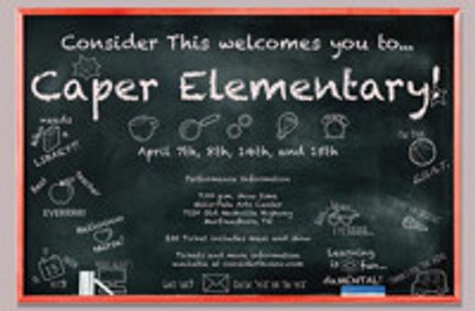 Caper Elementary Not-A-Murder Mystery Dinner Show show poster