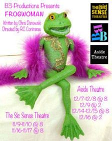 FrogWoman show poster