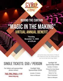 CVRep Magic In The Making Virtual Benefit
