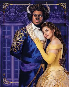 Disney's Beauty and the Beast show poster