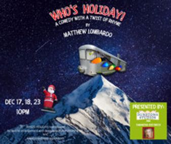 Who's Holiday show poster
