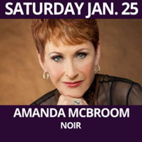 Amanda McBroom - NOIR show poster