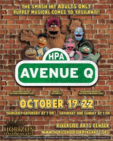 Avenue Q show poster