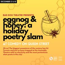eggnog & honey: a holiday poetry slam