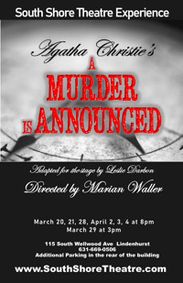 A Murder is Announced show poster