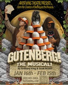 Gutenberg! The Musical show poster