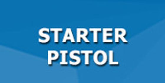 Starter Pistol show poster