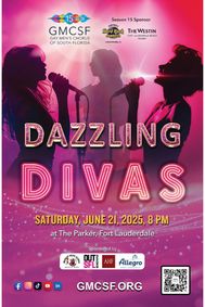 Dazzling Divas show poster