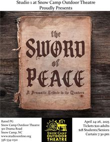 Sword of Peace show poster