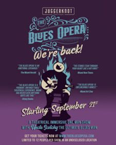 The Blues Opera show poster