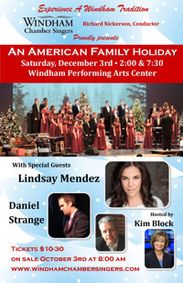 An American Family Holiday show poster