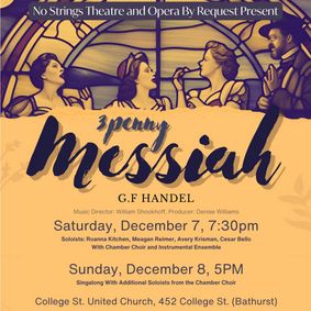 3 Penny Messiah show poster