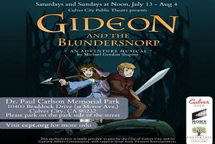 Gideon and the Blundersnorp show poster
