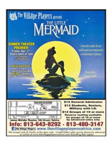 The Little Mermaid show poster