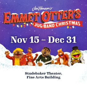 Jim Henson's Emmet Otter's Jug Band Christmas show poster