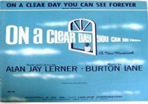 On A Clear Day You Can See Forever