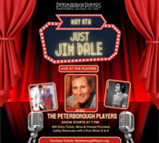JUST JIM DALE show poster