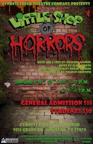 Little Shop of Horrors show poster