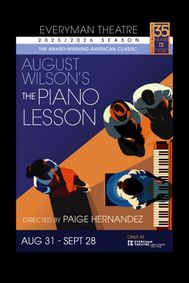 August Wilson's The Piano Lesson show poster