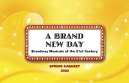 SOPA Cabaret - A Brand New Day: Broadway Musicals of the 21st Century show poster