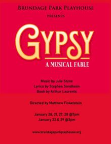 Gypsy: A Musical Fable show poster