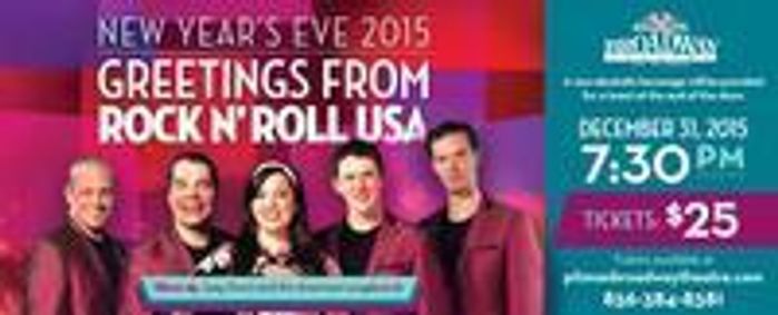 New Year's Eve Greetings from Rock And Roll USA show poster