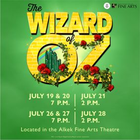 The Wizard of Oz show poster