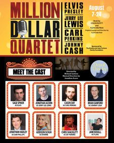 Million Dollar Quartet show poster