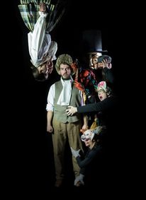 'Whispering to Dostoevsky' show poster