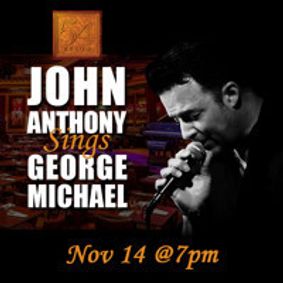 John Anthony Sings George Michael show poster
