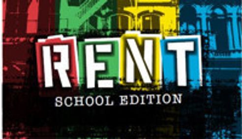 RENT, School Edition show poster